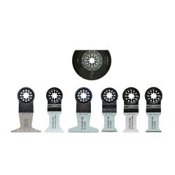 MPS Oscillating Saw Blade 7pc Set Mix Wood/metal Starlock